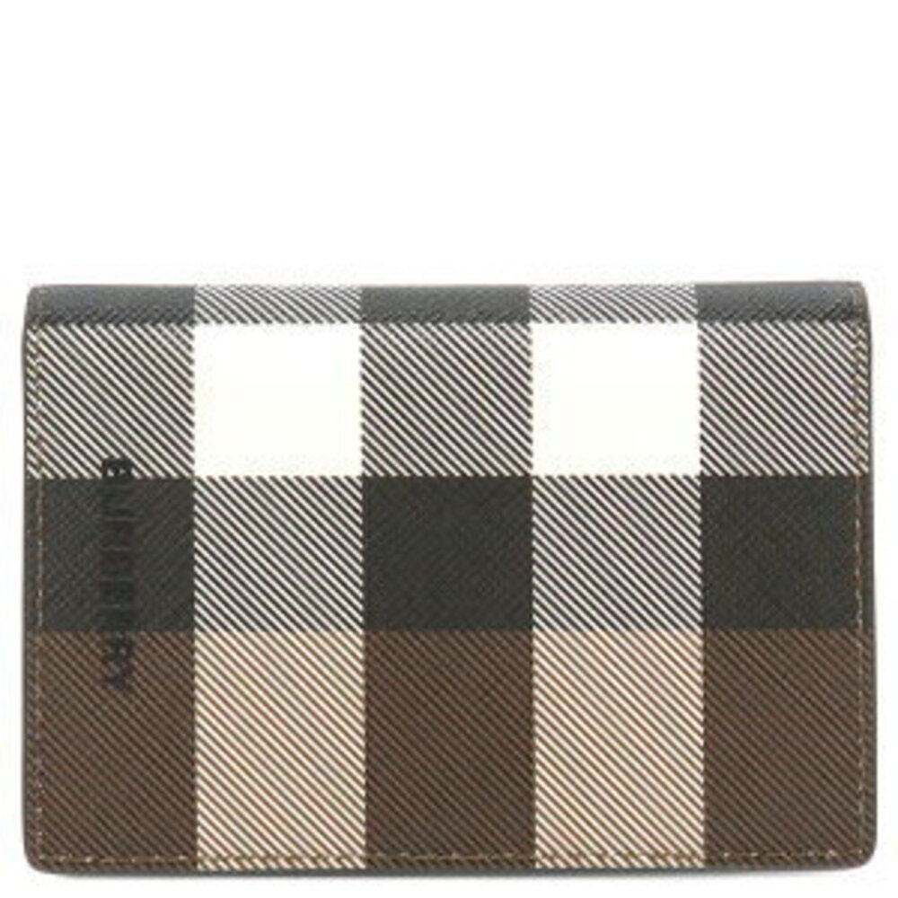 Burberry Brown Multicolor Polyurethane Check Black Case White - Picture 2 of 8